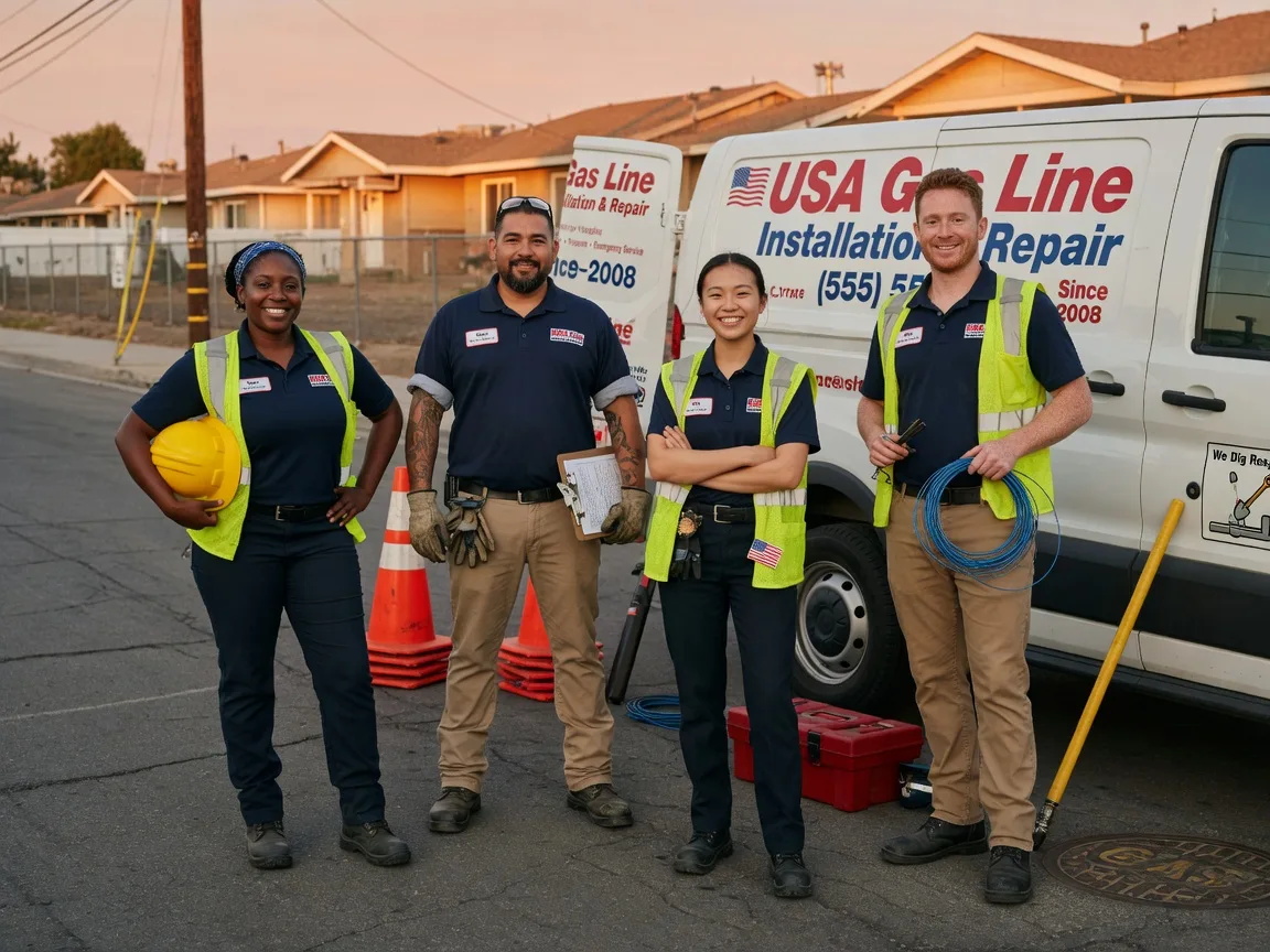 Gas Line Installation company in Burlison, TN